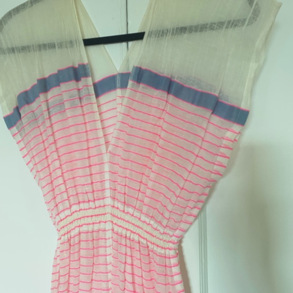 Lemlem Gauze Beach Dress - Picture 3 of 5